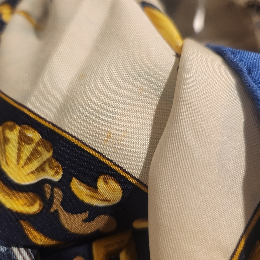 Hermes Vintage Jonques Et Sampans Silk Scarf 90 - Picture 5 of 8